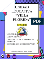Unidad Educativa: "Villa Florida"