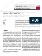 Thin Films of Polymer Blends Deposited B