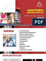 Auditoría administrativa: Instrumentación