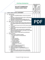 Nsca-Cpt Examination Detailed Content Outline: Cognitive Level