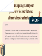 Les Restrictions Alimentaires