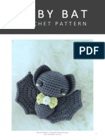 Baby Bat: Crochet Pattern