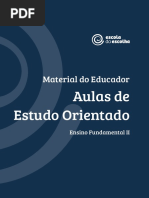 ATIVIDADE DE ESTUDO ORIENTADO 8º ANO Ok | PDF | Tempo | Matéria