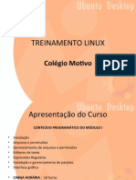 Treinamento Linux Motivo 16042010