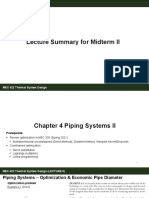 Mec 422 Lecture Summary (Chap 4 - Chap 8)