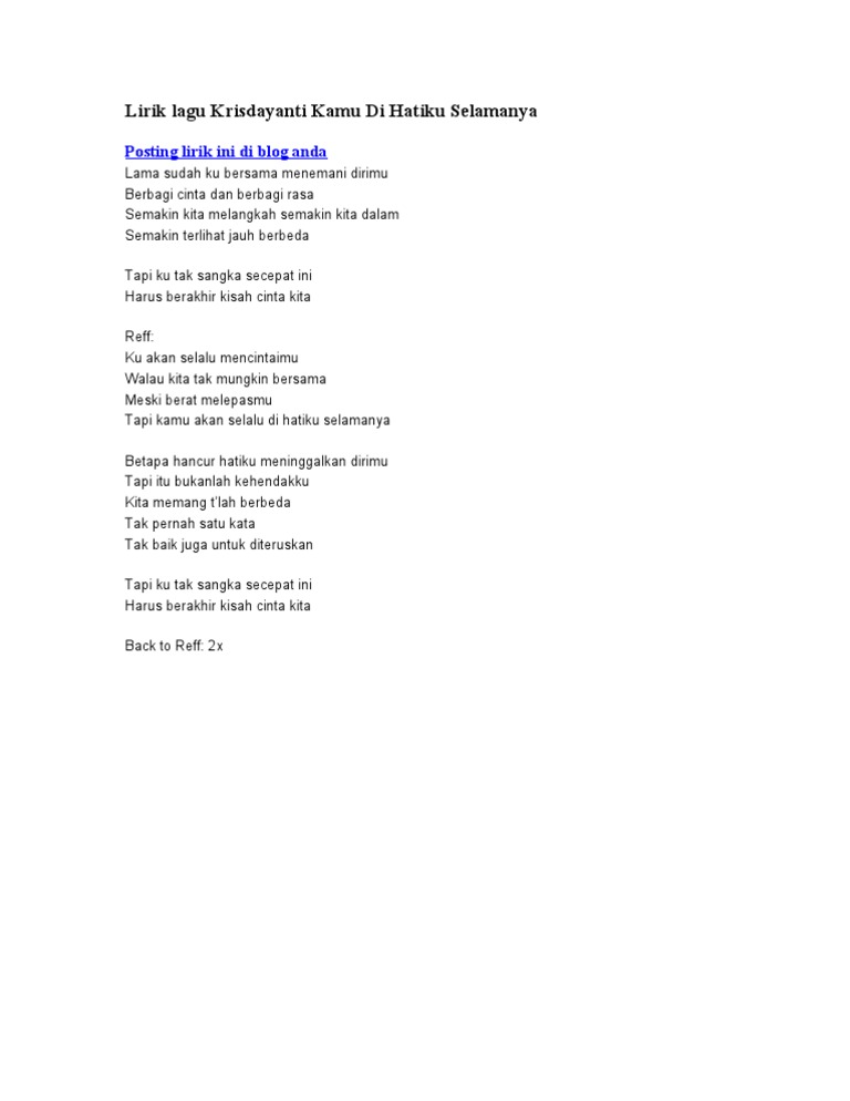 Lirik Lagu Tentang Dirimu Raisa Spin Lyrics