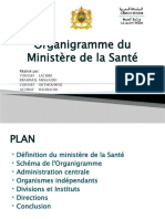 Organigramme Du Ministère de La Santé