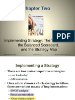 Chapter Two: Implementing Strategy: The Value Chain, The Balanced Scorecard, and The Strategy Map