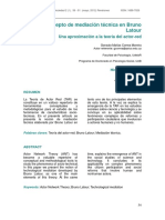 Correa Moreira, G. (2012). El Concepto de Mediación Técnica en Bruno Latour. Una Aproximación a La Teoría Del Actor-red. en Psicología, Conocimiento y Sociedad. 2(1)