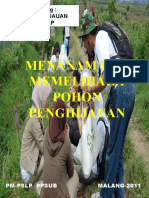 Menanam Dan Memelihara Pohon Penghijauan