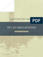 De Las Obligaciones - Hernan Troncoso