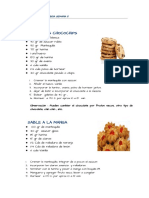 Receta Galletas Sem 5 D. Past