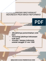 PERKEMBANGAN MASA REFORMASI 1998 SAMPAI SEKARANG WPS Office