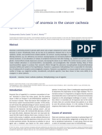 Pathophysiology of Anorexia in The Cancer Cachexia Syndrome: Chukwuemeka Charles Ezeoke & John E. Morley