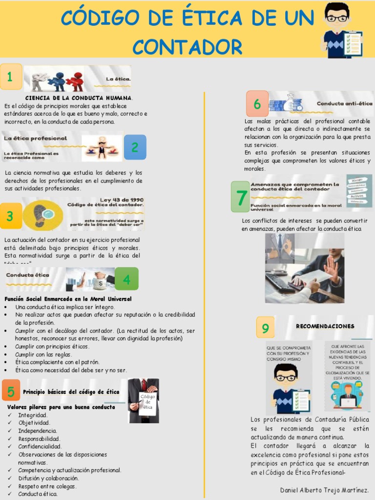Código de Ética Del Contador | Descargar gratis PDF | Contador | Etica ...