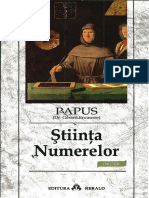 Stiinta Numerelor Papus PDF Free