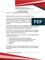 Tarea Unidad 1 - Donantes