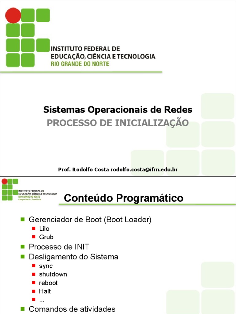 LILO: Gerenciador de Boot para Linux | PDF | Inicialização (informática ...