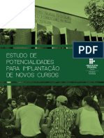 Estudo de potencialidades para implantação de novos cursos ifce