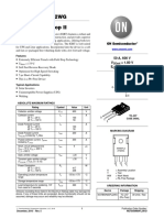 NGTB50N60FL2WG IGBT - Field Stop II: 50 A, 600 V V 1.80 V E 0.46 MJ