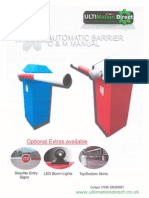 D3200 Barrier Manual