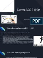 2.6 Gestión de Riesgos Norma ISO 31000