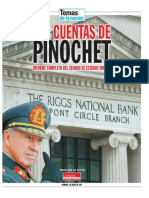 Senado de Estados Unidos. Las cuentas de Pinochet. Español, 32 páginas