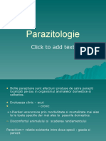 Parazitologie 2021 Curs