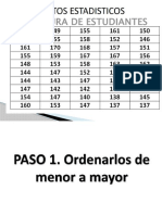 Distribucion de Datos Agrupados