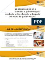 Enfoque Odontolã Gico en El Paciente Sometido A Quimioterapia Final