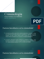 Criminología - 3 - Factores Hereditarios