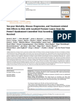 Ten-year Mortality, Disease Progression, And Treatment-related Side Effects in Men With Localised Prostate Cancer From the ProtecT Randomised Controlled Trial According to Treatment Received