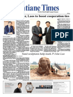 Timor, Laos To Boost Cooperation Ties: Vientiane Times