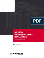 Murox Prefabricated Buildings: Technical Manual