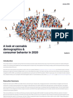 A Look at Cannabis Demographics & Consumer Behavior in 2020: January 2021