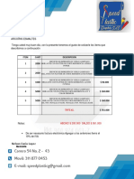 Cotizacion Etiquetas