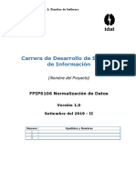 FPIPS106 - Normalizacion de Datos