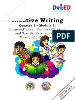 Creative Writing: Quarter 1 - Module 1