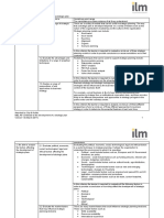 Contribute To The Development of A Strategic Plan ILM Assessment Guidance (ML45)