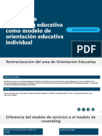 Restructra Area de Orientacion Educativa