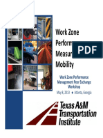 WZ Performance Measurement - Mobility