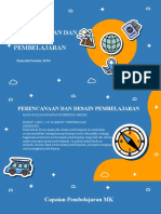 RPS Perencanaan Dan Desain Pembelajaran