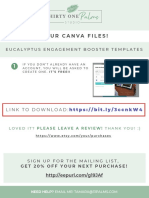 31 Template Canva Instagram Engagement Boster