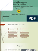 Perancangan Pembangkit Listrik Tenaga Panas Bumi PLTP Kapasitas 110 MW