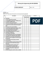 BGESB Site Inspection Checklist