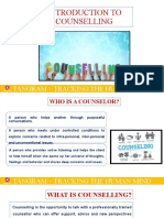 Introduction To Counselling: Tangram - Tracking The Human Mind