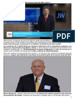 JW Broadcasting Enero 2022 Reunión Anual Octubre 2021 Parte 1