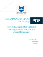 Designing Work Organization