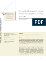 Potential of Insects As Food and Feed in Assuring Food Security
