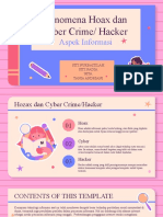 Fenomena Hoax dan Cyber Crime/Hacker